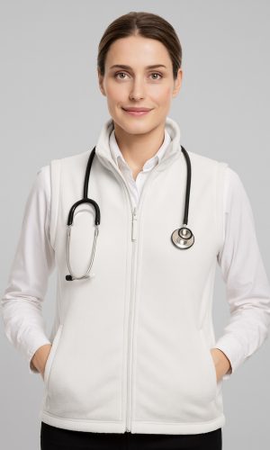 Kamizelka polarowa medicstar 518 świetnie układa się na sylwetce, zapewniając pełną swobodę i komfort noszenia. Idealna na jesienne chłody. Polar, 100 % poliester, wykończenie antypillingowe gramatura 260 g/m izolujący materiał wewnętrzna część lamówki wzmocniona kolorową taśmą z materiału wierzchniego spiralny zamek błyskawiczny na całej długości wszyte kieszenie z zamkiem spiralnym dolny brzeg regulowany za pomocą elastycznego ściągacza wykończenie antypillingowe po zewnętrznej stronie