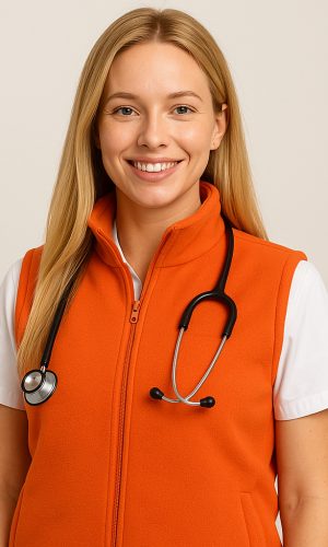 Kamizelka polarowa medicstar 518 świetnie układa się na sylwetce, zapewniając pełną swobodę i komfort noszenia. Idealna na jesienne chłody. Polar, 100 % poliester, wykończenie antypillingowe gramatura 260 g/m izolujący materiał wewnętrzna część lamówki wzmocniona kolorową taśmą z materiału wierzchniego spiralny zamek błyskawiczny na całej długości wszyte kieszenie z zamkiem spiralnym dolny brzeg regulowany za pomocą elastycznego ściągacza wykończenie antypillingowe po zewnętrznej stronie