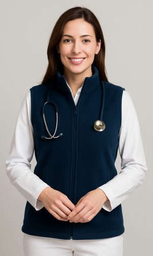 Polar, 100 % poliester, wykończenie antypillingowe gramatura 260 g/m izolujący materiał wewnętrzna część lamówki wzmocniona kolorową taśmą z materiału wierzchniego spiralny zamek błyskawiczny na całej długości wszyte kieszenie z zamkiem spiralnym