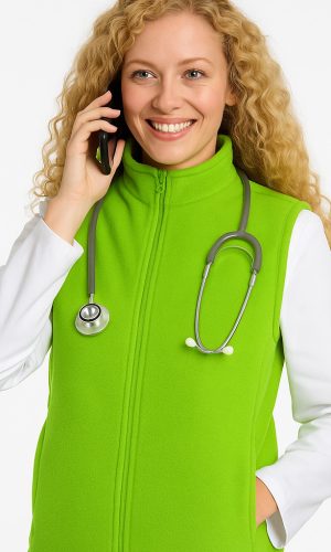 Kamizelka polarowa medicstar 518 świetnie układa się na sylwetce, zapewniając pełną swobodę i komfort noszenia. Idealna na jesienne chłody. Polar, 100 % poliester, wykończenie antypillingowe gramatura 260 g/m izolujący materiał wewnętrzna część lamówki wzmocniona kolorową taśmą z materiału wierzchniego spiralny zamek błyskawiczny na całej długości wszyte kieszenie z zamkiem spiralnym dolny brzeg regulowany za pomocą elastycznego ściągacza wykończenie antypillingowe po zewnętrznej stronie