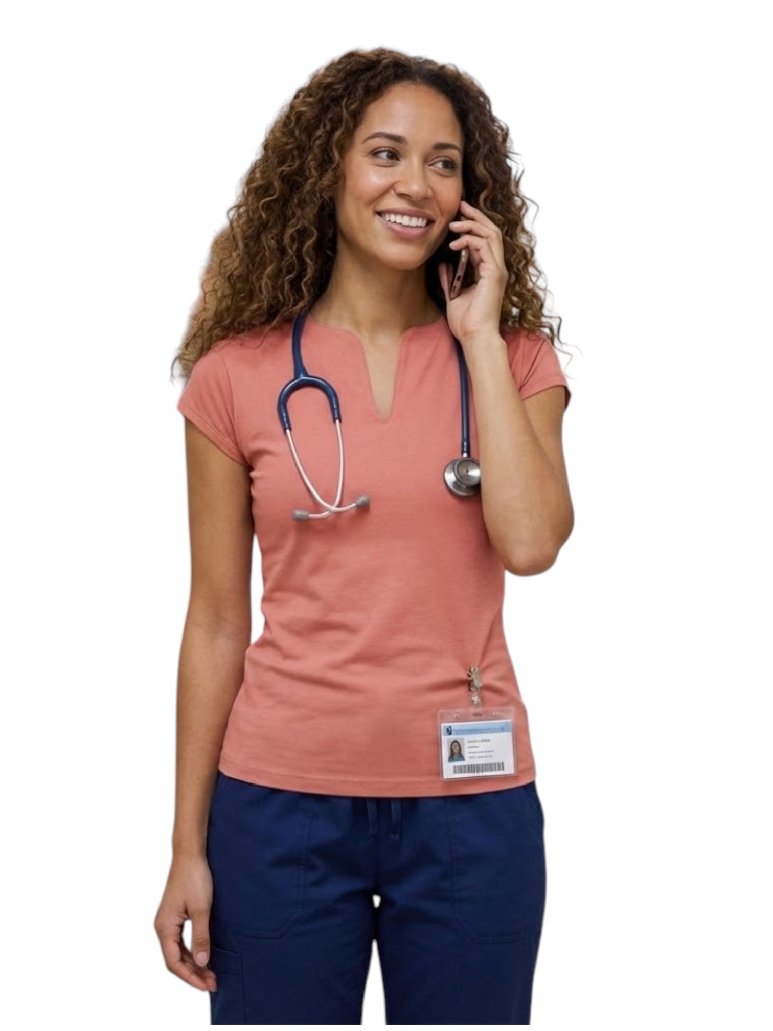 Koszulka medyczna damska Belissima to połączenie elegancji, komfortu i profesjonalizmu. Subtelnie dopasowany krój pięknie podkreśla sylwetkę, dając poczucie pewności i wygody przez cały dzień pracy. Miękka, przyjemna w dotyku bawełna single jersey z elastanem otula skórę i zapewnia swobodę ruchów. Dekolt V dodaje klasy, czyniąc koszulkę idealnym wyborem dla kobiet pracujących w medycynie, beauty i gastronomii. Zastosowanie: odzież medyczna (lekarze, pielęgniarki, fizjoterapeuci, stomatologia), odzież beauty (kosmetyczki, salony SPA, fryzjerstwo), odzież gastronomiczna (restauracje, kawiarnie, catering). Skład i parametry: 94% bawełna (single jersey) 6% elastan Gramatura: 200 g/m² * Materiał wysokiej jakości, miękki i przyjemny w dotyku