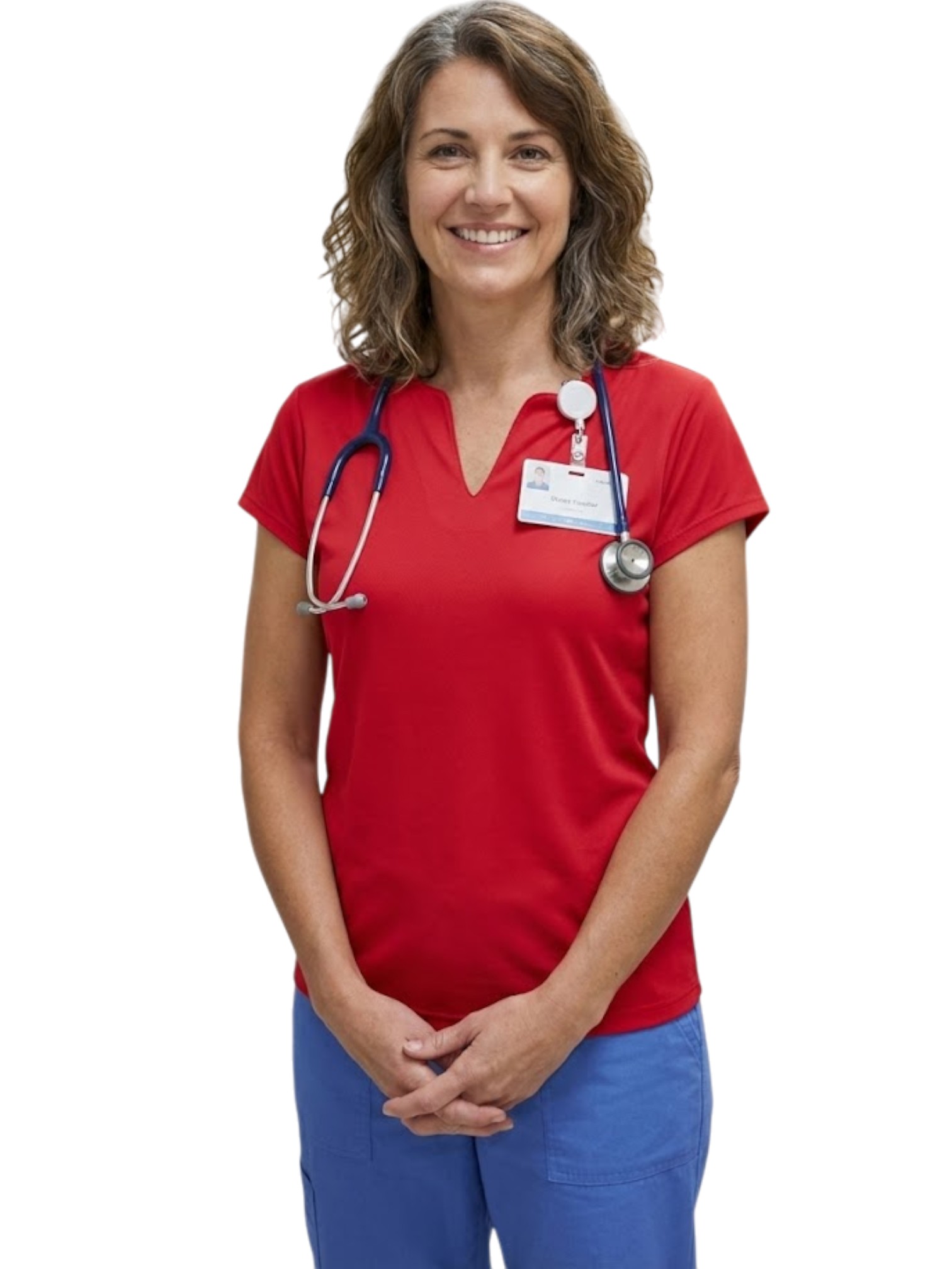 Koszulka medyczna damska Belissima to połączenie elegancji, komfortu i profesjonalizmu. Subtelnie dopasowany krój pięknie podkreśla sylwetkę, dając poczucie pewności i wygody przez cały dzień pracy. Miękka, przyjemna w dotyku bawełna single jersey z elastanem otula skórę i zapewnia swobodę ruchów. Dekolt V dodaje klasy, czyniąc koszulkę idealnym wyborem dla kobiet pracujących w medycynie, beauty i gastronomii. Zastosowanie: odzież medyczna (lekarze, pielęgniarki, fizjoterapeuci, stomatologia), odzież beauty (kosmetyczki, salony SPA, fryzjerstwo), odzież gastronomiczna (restauracje, kawiarnie, catering). Skład i parametry: 94% bawełna (single jersey) 6% elastan Gramatura: 200 g/m²