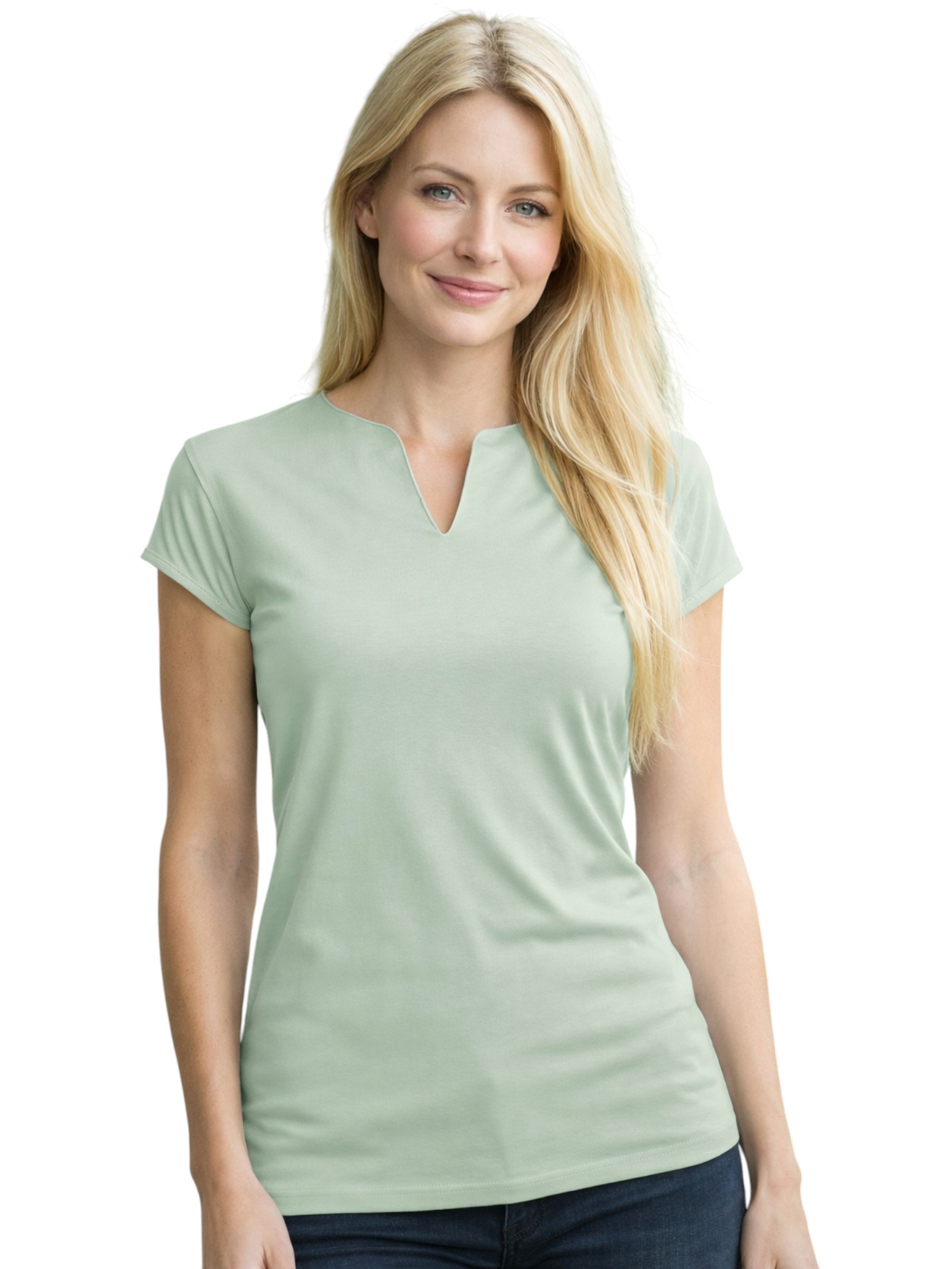 Koszulka medyczna damska Belissima to połączenie elegancji, komfortu i profesjonalizmu. Subtelnie dopasowany krój pięknie podkreśla sylwetkę, dając poczucie pewności i wygody przez cały dzień pracy. Miękka, przyjemna w dotyku bawełna single jersey z elastanem otula skórę i zapewnia swobodę ruchów. Dekolt V dodaje klasy, czyniąc koszulkę idealnym wyborem dla kobiet pracujących w medycynie, beauty i gastronomii. Zastosowanie: odzież medyczna (lekarze, pielęgniarki, fizjoterapeuci, stomatologia), odzież beauty (kosmetyczki, salony SPA, fryzjerstwo), odzież gastronomiczna (restauracje, kawiarnie, catering). Skład i parametry: 94% bawełna (single jersey) 6% elastan Gramatura: 200 g/m² * Materiał wysokiej jakości, miękki i przyjemny w dotyku