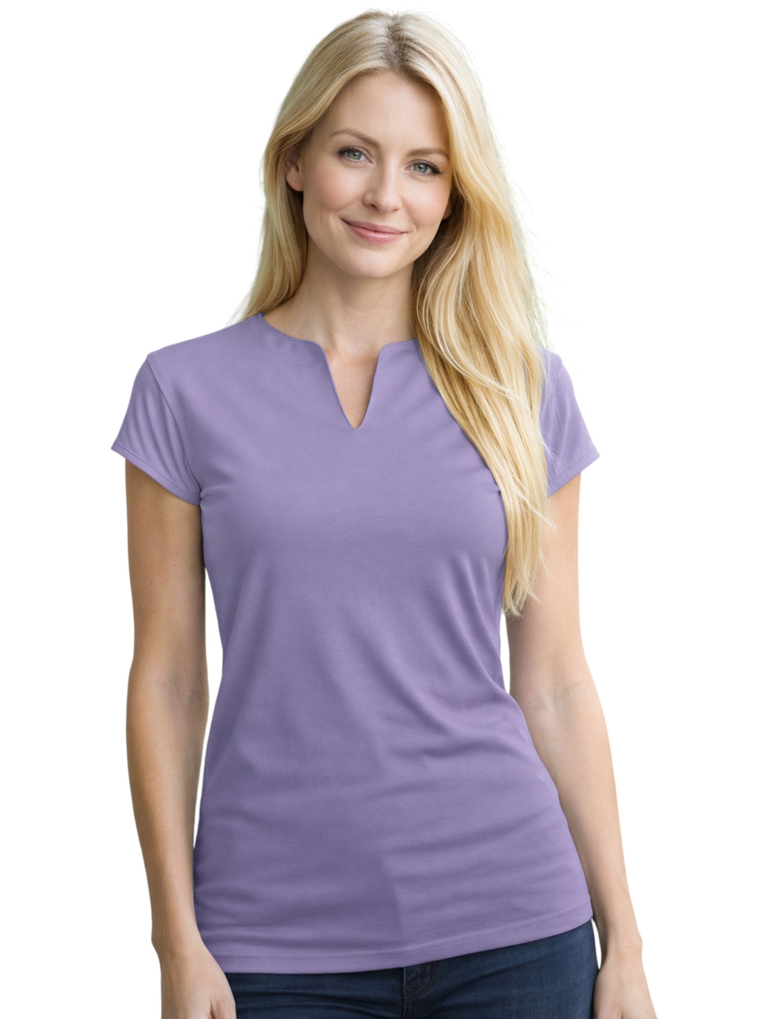 Koszulka medyczna damska Belissima to połączenie elegancji, komfortu i profesjonalizmu. Subtelnie dopasowany krój pięknie podkreśla sylwetkę, dając poczucie pewności i wygody przez cały dzień pracy. Miękka, przyjemna w dotyku bawełna single jersey z elastanem otula skórę i zapewnia swobodę ruchów. Dekolt V dodaje klasy, czyniąc koszulkę idealnym wyborem dla kobiet pracujących w medycynie, beauty i gastronomii. Zastosowanie: odzież medyczna (lekarze, pielęgniarki, fizjoterapeuci, stomatologia), odzież beauty (kosmetyczki, salony SPA, fryzjerstwo), odzież gastronomiczna (restauracje, kawiarnie, catering). Skład i parametry: 94% bawełna (single jersey) 6% elastan Gramatura: 200 g/m² * Materiał wysokiej jakości, miękki i przyjemny w dotyku